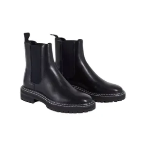 NEW ANNE BLUM women's pooky chelsea boots in black