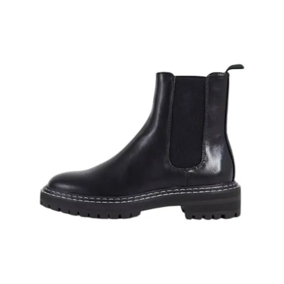 NEW ANNE BLUM women's pooky chelsea boots in black