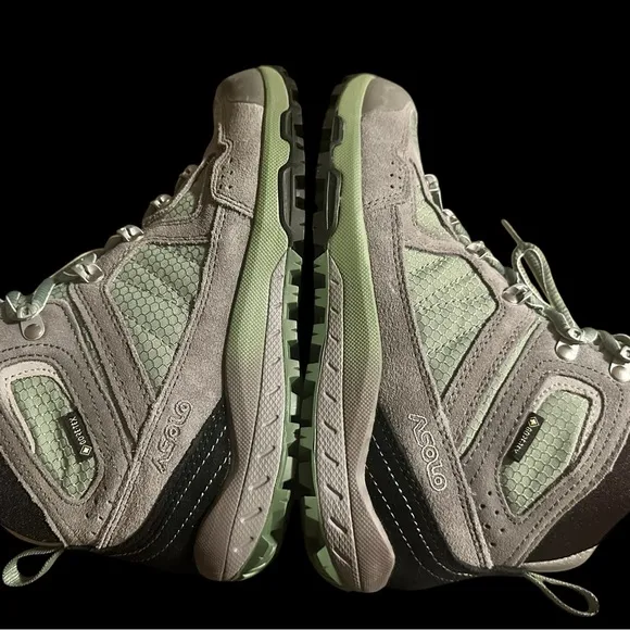 New, Asolo Women's Landscape GV ML Hedge Green Hiking Boots. US 7.