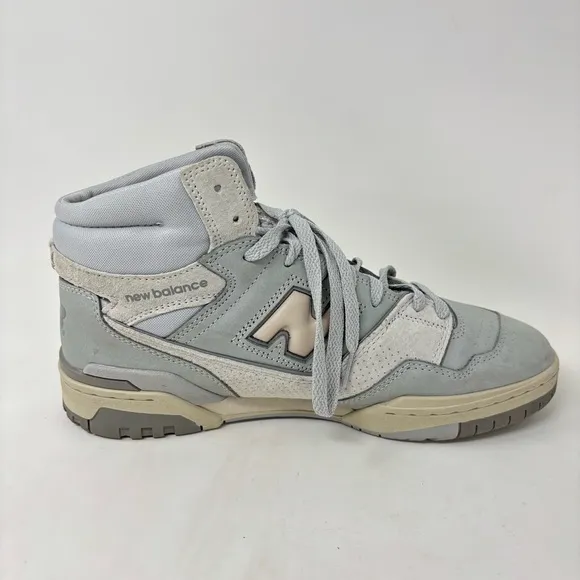 NEW BALANCE 650R LIGHT ALUMINUM RAIN CLOUD SHOES SIZE 9.5 BB650RGG