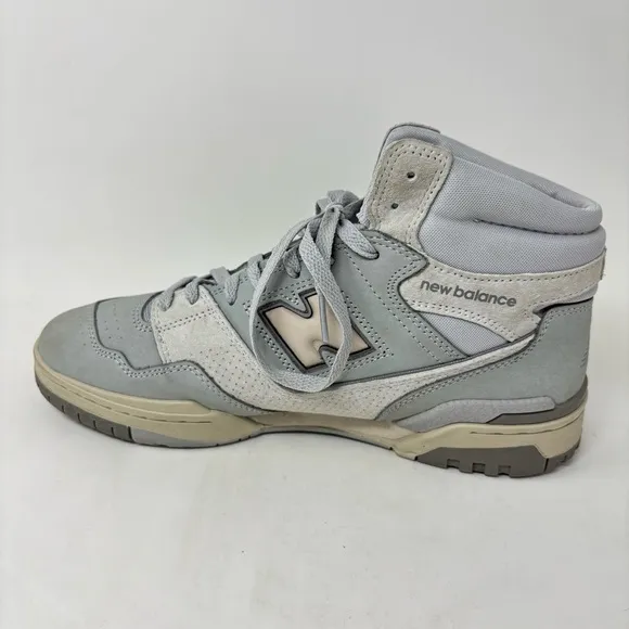 NEW BALANCE 650R LIGHT ALUMINUM RAIN CLOUD SHOES SIZE 9.5 BB650RGG