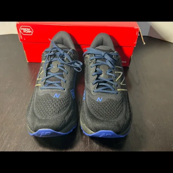 New Balance Fresh Foam X 880v12 Gore-Tex Running Shoes Black/Blue Mens 10.5