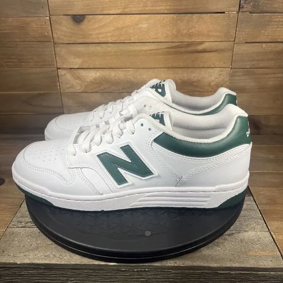 New Balance 480 Mens Size 10.5 'Nightwatch Green' Lace Up Sneakers Casual Shoes