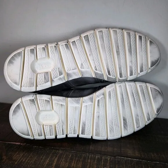NEW BED STU Cayuga II Mens Size 9.5 Oxford Sneakers Organic Leather Gray White