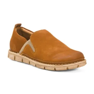 NEW BORN Men's Leather Casual Slip On Shoes Tan 462mn