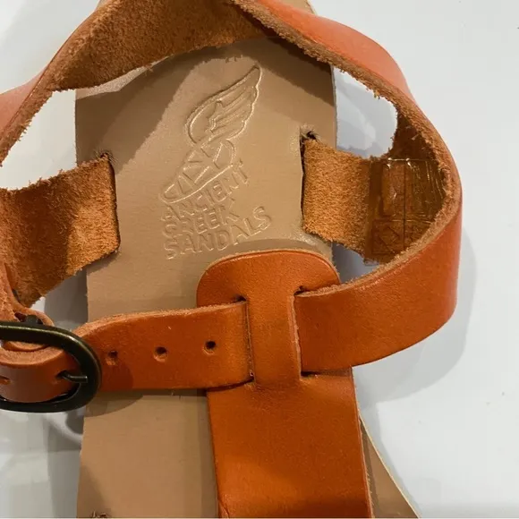NEW Caramel Baby &amp; Child Ancient Greek leather sandals