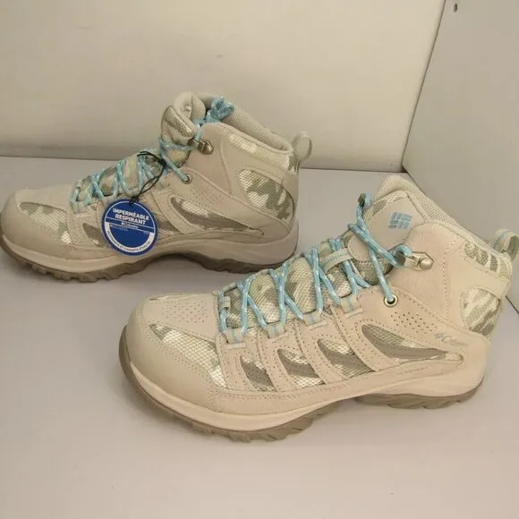 NEW COLUMBIA Crestwood Mid Waterproof Hiking Boots Stability Comfort Size 9