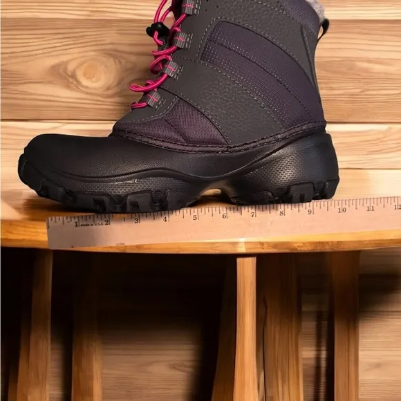 NEW Columbia Little Kids' Rope Tow™ III Waterproof Warm Boot Size 3
