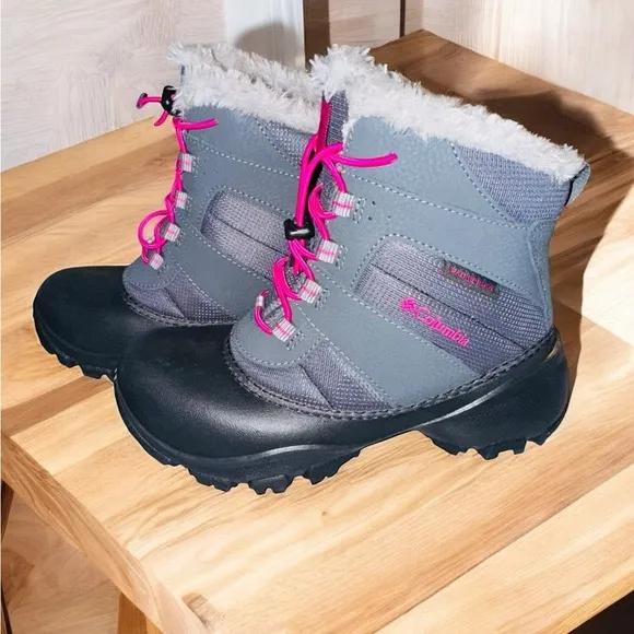 NEW Columbia Little Kids' Rope Tow™ III Waterproof Warm Boot Size 3