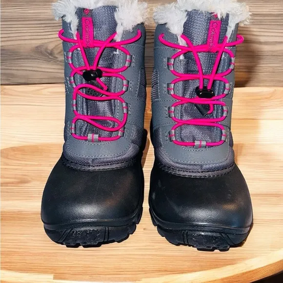 NEW Columbia Little Kids' Rope Tow™ III Waterproof Warm Boot Size 3