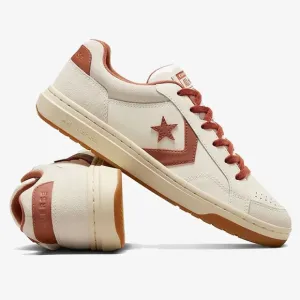NEW Converse Mens Pro Blaze Classic Leather &amp; SuedeBeige Sneakers Size 11.5
