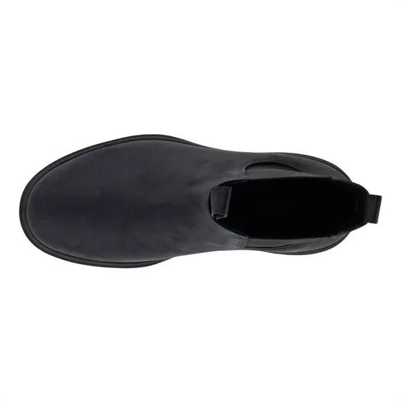 NEW ECCO men's grainer chelsea boot in black