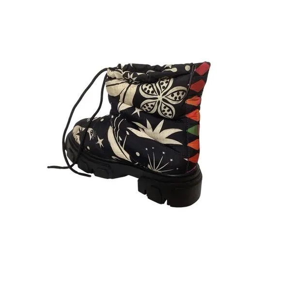 New. Farm Rio black puffer bootie. Size 7. Retails $295