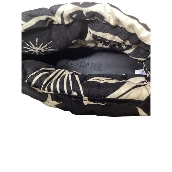 New. Farm Rio black puffer bootie. Size 7. Retails $295