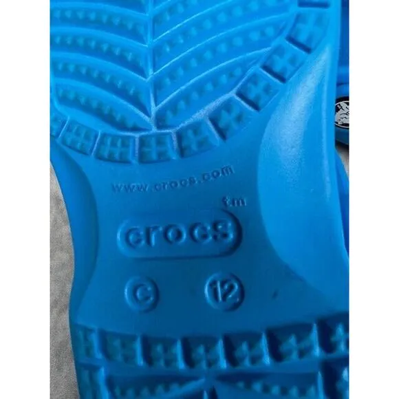 NEW Girl's Boy's Kids Crocs Baya Clog k (205483-456) Blue Size C12