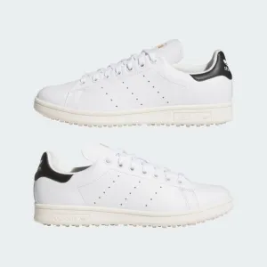 NEW GOLF Adidas Stan Smith UNISEX White and Navy Spikeless Golf Sneakers