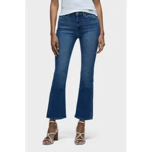 NEW HUDSON barbara high-rise bootcut crop jeans in pleasant
