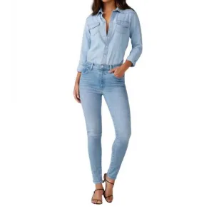 NEW JOE'S JEANS snapback charlie ankle jeans in pacifica