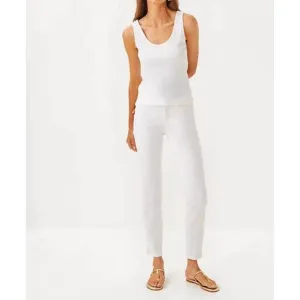 NEW LILLY PULITZER 29&quot; south ocean high rise skinny jean resport white in respor
