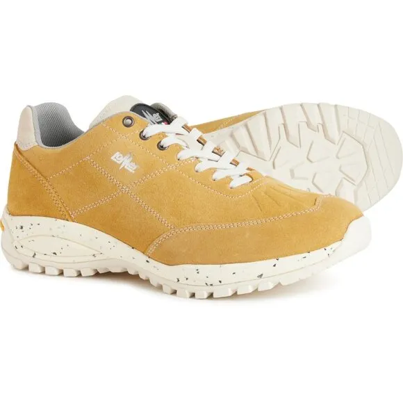 NEW LOMER Janko 2.0 Premium Italian Hiking Shoes - Suede Yam color For Women 027