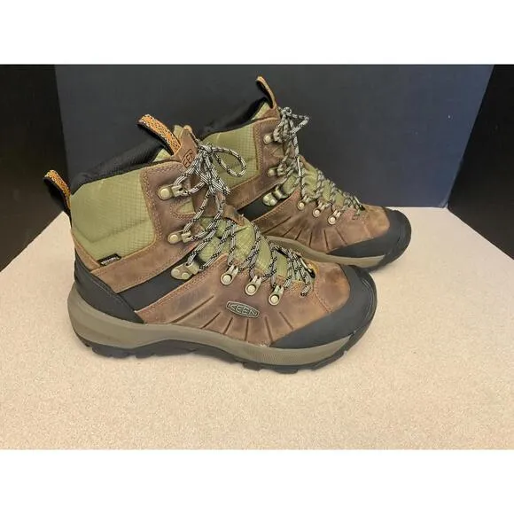 New! Mens Keen Revel IV Mid Polar Boots Insulated Waterproof Hiking Boots. SZ 8.