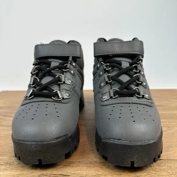 New NIB Little Kids Fila F-13 Weather Tech Gray Outdoor Ankle Boots Size 12 C