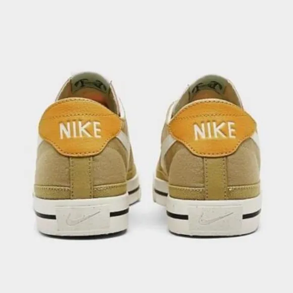 NEW Nike Court Legacy Next Nature Mens Casual Canvas Shoes Tan