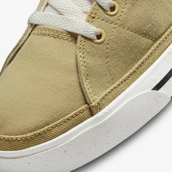 NEW Nike Court Legacy Next Nature Mens Casual Canvas Shoes Tan