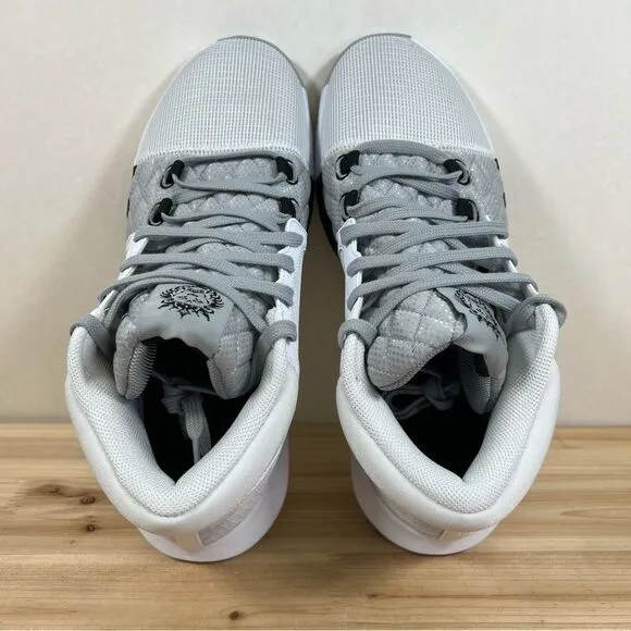 NEW Nike LEBRON Witness VIII 8 Basketball shoes Mens 11.5 White Light Smoke Grey