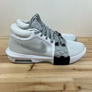 NEW Nike LEBRON Witness VIII 8 Basketball shoes Mens 11.5 White Light Smoke Grey