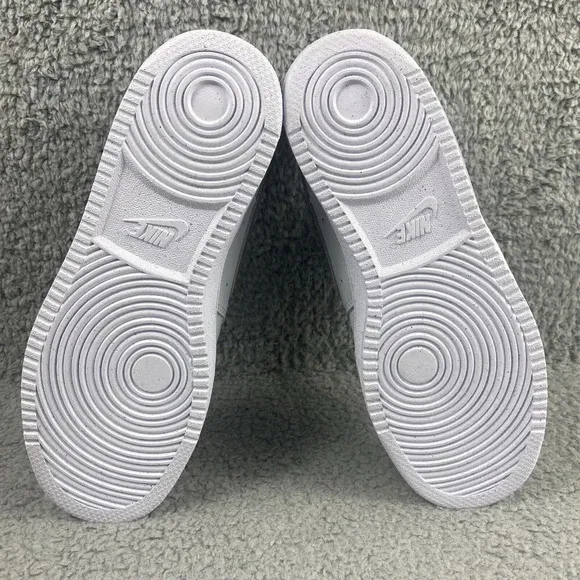 New Nike Shoes Court Vision Low Womens 9.5 Pure Platinum Silver Mens 8 Unisex