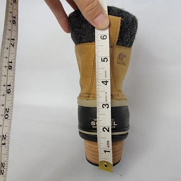 NEW Sorel Slimpack II Boots Womens 7 Classic Winter Cozy Warm Snow Feminine