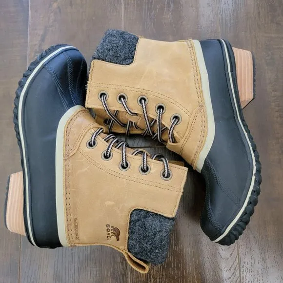NEW Sorel Slimpack II Boots Womens 7 Classic Winter Cozy Warm Snow Feminine