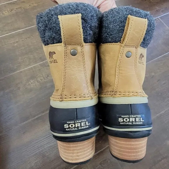 NEW Sorel Slimpack II Boots Womens 7 Classic Winter Cozy Warm Snow Feminine