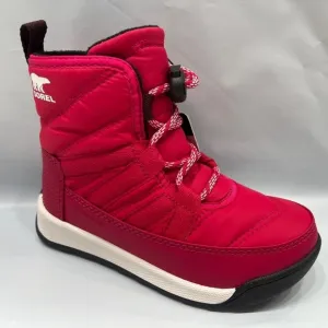 New SOREL Whitney II Short Waterproof Insulated BootToddler Red Little Child