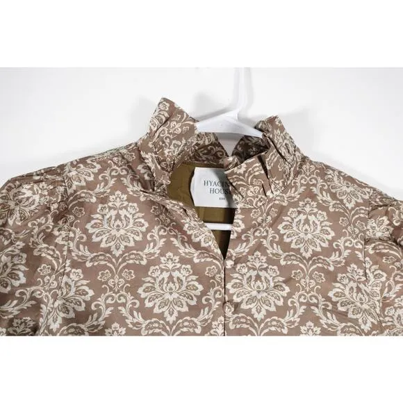 New Tuckernuck Hyacinth House Moss Printed Floral Mini Dress Cotton XXS 1600-11