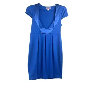 New-vintage Just Sweet (A J-Lo Brand) Empire Waist Satin Accents Mini Dress SZ S