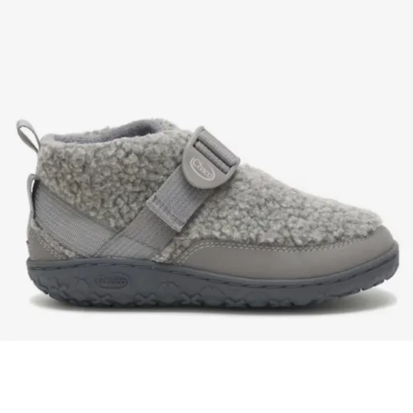 NIB Chaco Ramble Fluff Bootie Light Grey Color Kids Size 5
