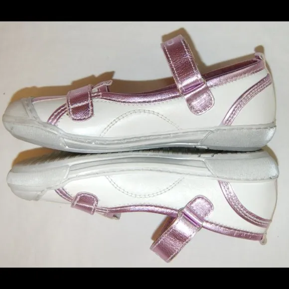 NIB Daph Daph Farah Mary Jane Shoes, Removable Decorative Snaps, sz 32 ( US)