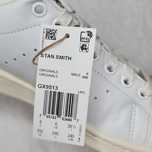 NIB DISNEY KERMIT STAN SMITH SHOES Size 6.5