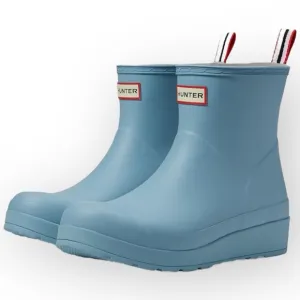 NIB Hunter Original Play Short Rain Boots – Shifting Blue – Women’s Size US 12