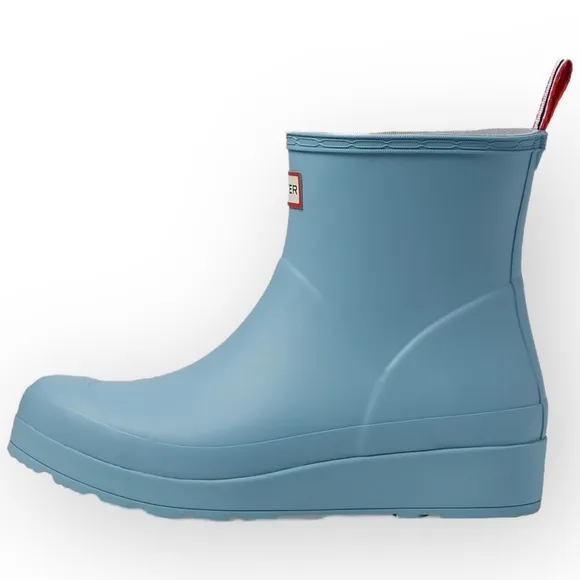 NIB Hunter Original Play Short Rain Boots – Shifting Blue – Women’s Size US 12