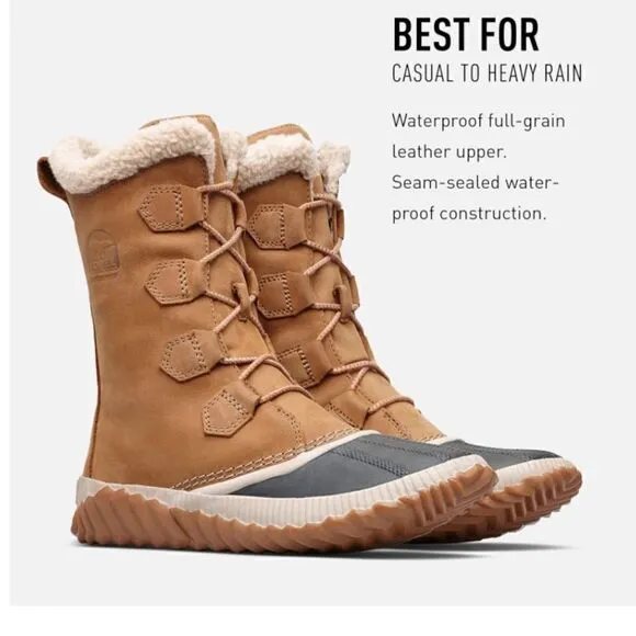 NIB Sorel Women's Slouch Boots Duck size 5