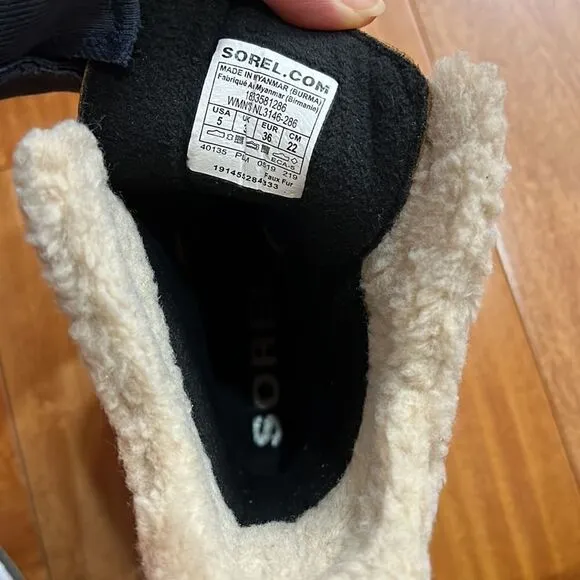 NIB Sorel Women's Slouch Boots Duck size 5