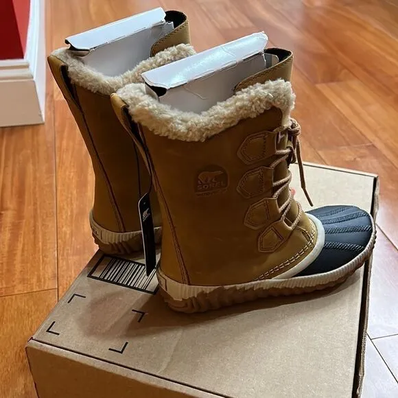 NIB Sorel Women's Slouch Boots Duck size 5