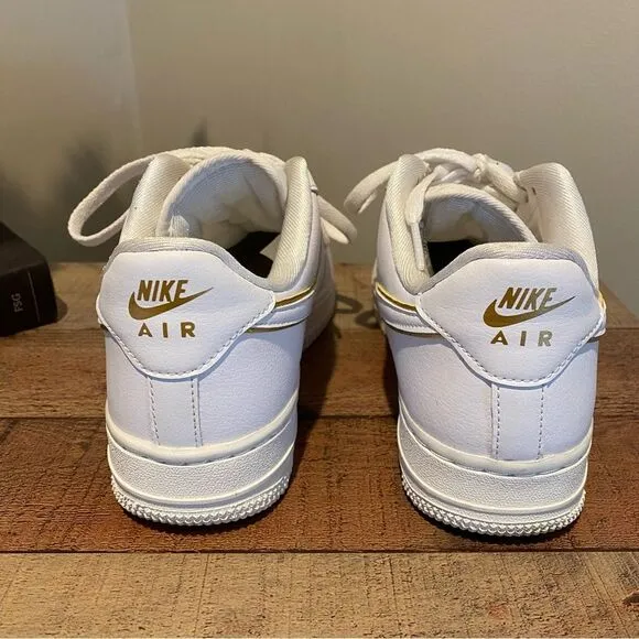 Nike Air Force 1 Icon Clash Metallic Gold