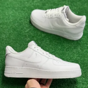 Nike Air Force 1 Low '07 EasyOn White Mens Casual Shoes FD1146-100 VNDS Sz 11.5