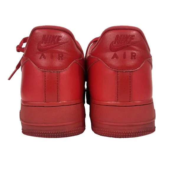 Nike Air Force 1 Low '07 LV8 -Men's 13-Triple/University Red-CW6999-600-OG Box!