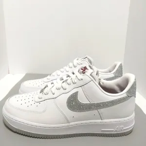 Nike Air Force 1 Low '07 LX Glitter Swoosh, NEW, Size 10.5| EUR 42.5