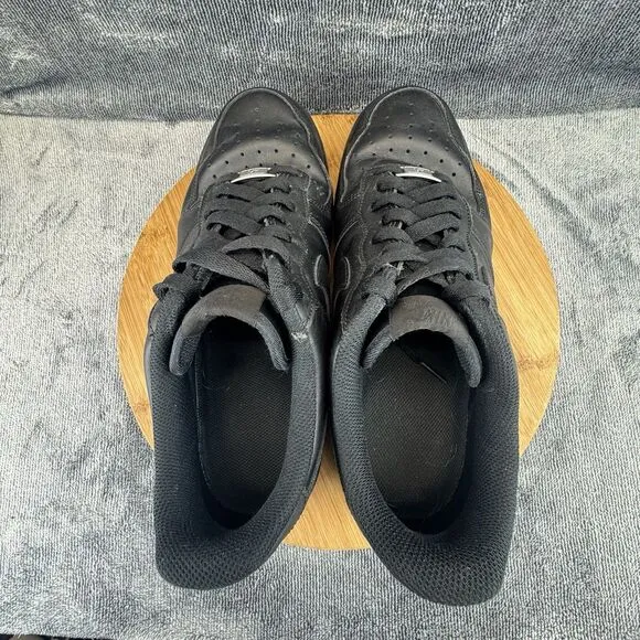 Nike Air Force 1 Low 07 Shoes Mens Size 11 Triple Black Basketball Sneakers